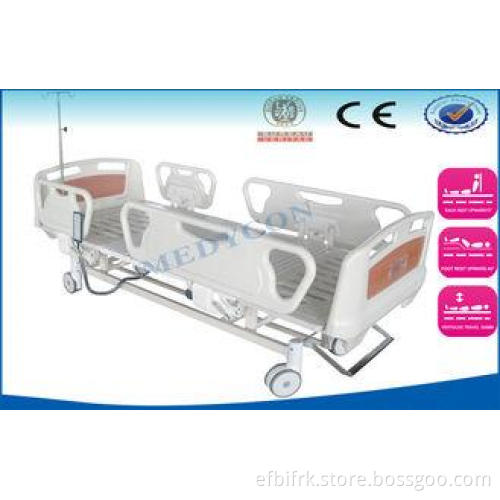 Multifunctional ICU Hospital Bed , ABS Board Emergency Sick